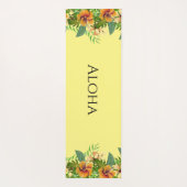 Aloha Tropical Flowers Yogamat (Achterkant)
