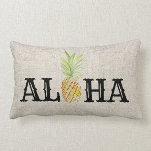 Aloha Tropical Hawaii Ananas Gooi Accent Kussen