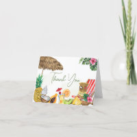 Aloha Tropical Hawaiian Baby shower