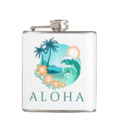 Aloha Tropical Heupfles (Voorkant)