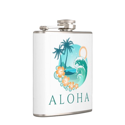 Aloha Tropical Heupfles (Rechts)
