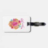 Aloha Tropical Honu Zee Turtle Bagagelabel (Achterkant horizontaal)