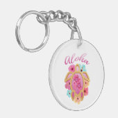 Aloha Tropical Honu Zee Turtle Sleutelhanger (Voorkant Links)