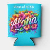 Aloha Tropical Luau Afstuderen Party Cooler (Voorkant)