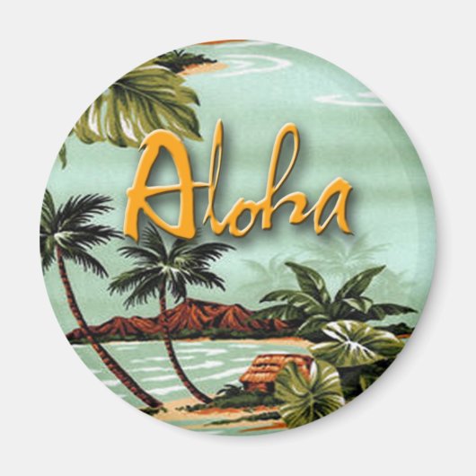 Aloha Tropical Magneet (Voorkant)