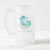 Aloha Tropical Matglas Bierpul (Links)