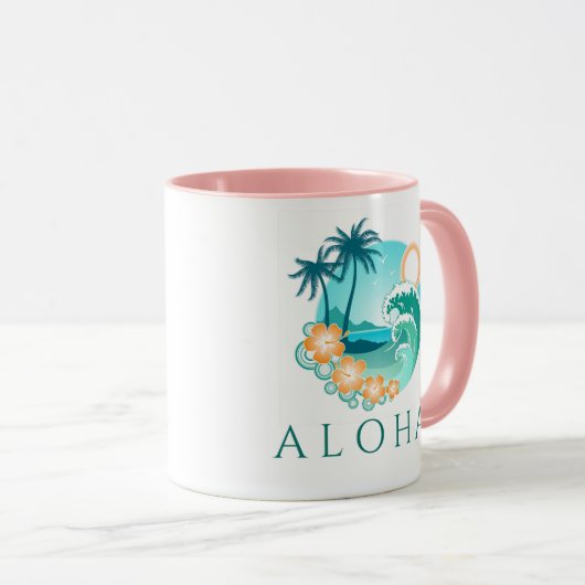 Aloha Tropical Mok (Voorkant rechts)