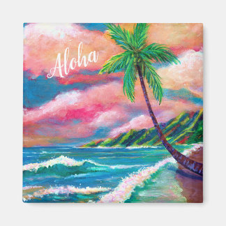 Aloha Tropical Na Pali Coast van Kauai Magnet