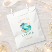 Aloha Tropical Personalized Bedankzakje (Geknipt)