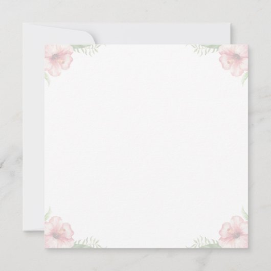 Aloha Tropical Pineapple Beach bruiloft Uitnodigen Kaart (Achterkant)