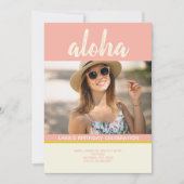 Aloha Tropical Pineapple Foto Kaart (Voorkant)