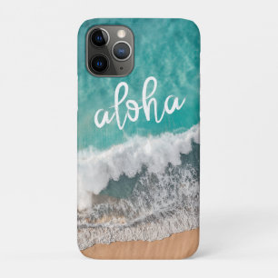 Aloha Tropical Sand Beach met Turquoise Zee Hoesje