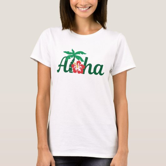 Aloha Tropical T-shirt (Voorkant)