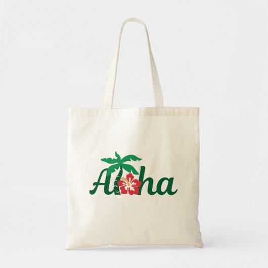 Aloha Tropical Tote Bag (Voorkant)