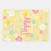 Aloha Tropical Wrapping Paper - Summer Party Vibes (Voorkant 2)