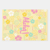 Aloha Tropical Wrapping Paper - Summer Party Vibes (Voorkant)