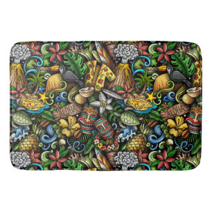 ALOHA Tropisch Badmat