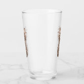 Aloha Tropisch feest met ananas Glas (Rechts)