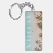 Aloha: Tropisch Hawaïaans Paradijs Ontsnapping Cus Sleutelhanger (Voorkant Links)