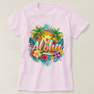 Aloha Tropisch Paradijs - Levendig Hawaïaans T-shirt