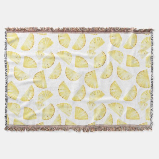 Aloha Tropische Ananas Deken (Voorkant)