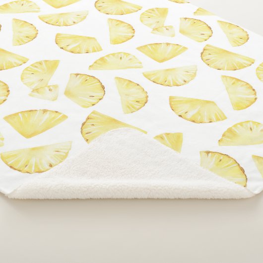 Aloha Tropische Ananas Sherpa Deken (3/4)