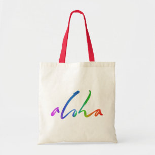 Aloha - Tropische handschrift - Hawaii Hawai'i Tote Bag