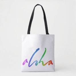 Aloha - Tropische handschrift - Hawaii Hawai'i Tote Bag