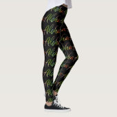 Aloha - Tropische handschrift - Hawaiiaanse Natuur Leggings (Rechts)