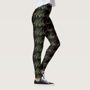 Aloha - Tropische handschrift - Hawaiiaanse Natuur Leggings