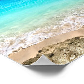 Aloha Tropische Hawaiiaanse Oceaan Poster (Hoek)