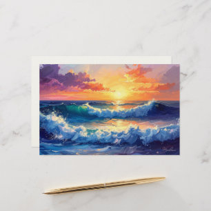 Aloha tropische kunst blanco briefpapier