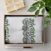 Aloha Tropische Luau Klasse 2022 Graduation Party Tissuepapier (Geschenk)