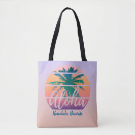 Aloha   tropische zonnezonde tote bag