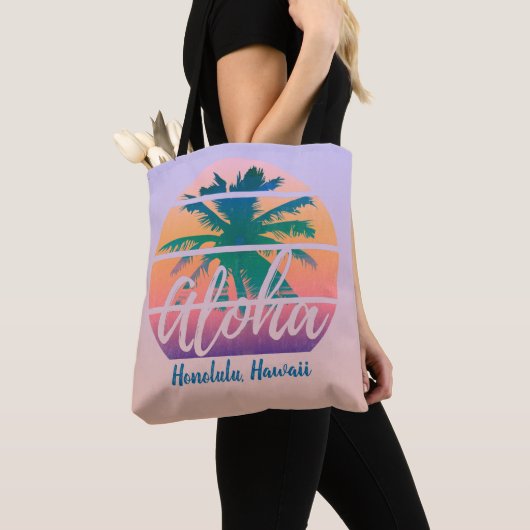 Aloha   tropische zonnezonde tote bag (Dichtbij)