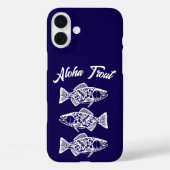 Aloha Trout-Blue Hawaiian Case-Mate iPhone Case (Achterkant)