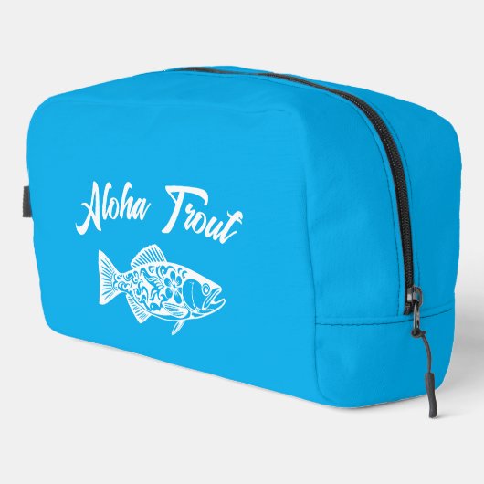 Aloha Trout-Blue Hawaiian Toilettasje (Rechterhoek)
