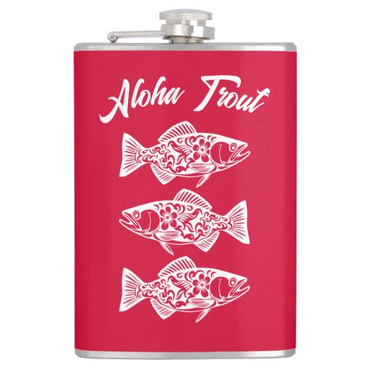 Aloha Trout-Hawaiian Cherry Red Heupfles (Voorkant)