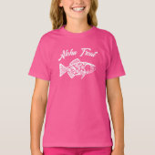 Aloha Trout-Hawaiian Fisherman Style T-shirt (Voorkant)