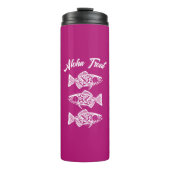 Aloha Trout-Hawaiian Pink Thermosbeker (Voorkant)