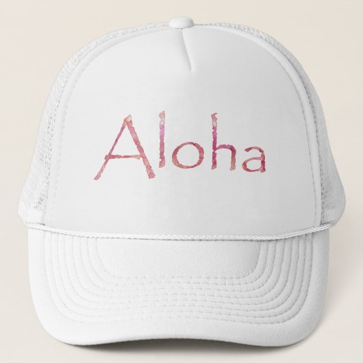 Aloha Trucker Hat Pet (Voorkant)