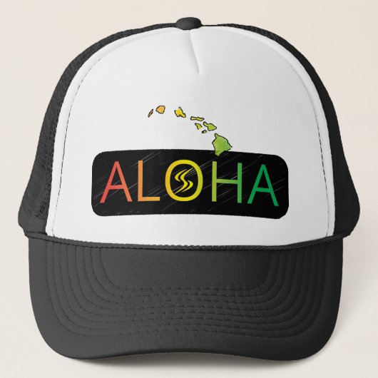 ALOHA TRUCKER VAN SIDESLIDER™ TRUCKER PET (Voorkant)