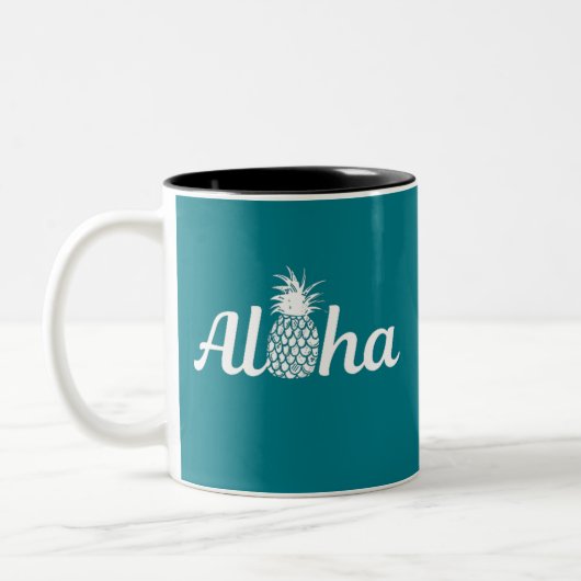 Aloha Tweekleurige Koffiemok (Links)