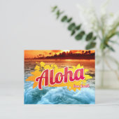 Aloha uit Hawaï Ansichtkaart Briefkaart (Staand voorkant)