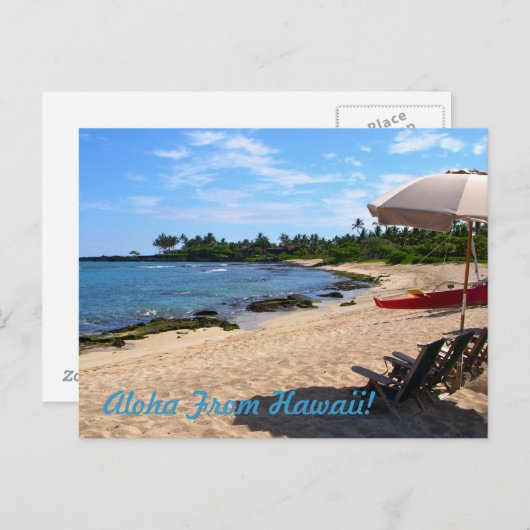 "Aloha uit Hawaï!" Briefkaart (Voorkant / Achterkant)