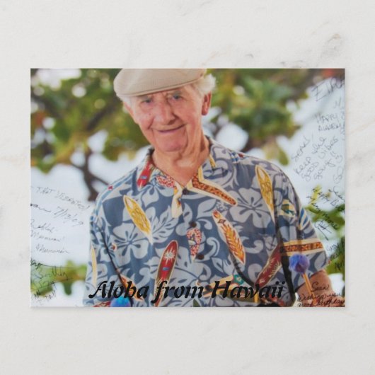 Aloha uit Hawaï-briefkaarten Briefkaart (Voorkant)