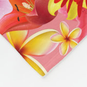 Aloha uit Hawaï! Fleece Deken (Hoek)