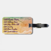 Aloha uit Hawaii Bagagelabel (Achterkant horizontaal)