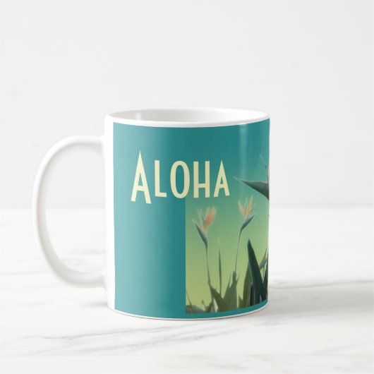 Aloha uit Hawaii Bird of Paradise Mok (Links)