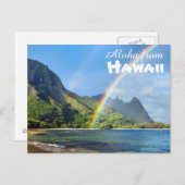 Aloha uit Hawaii Briefkaart (Voorkant / Achterkant)